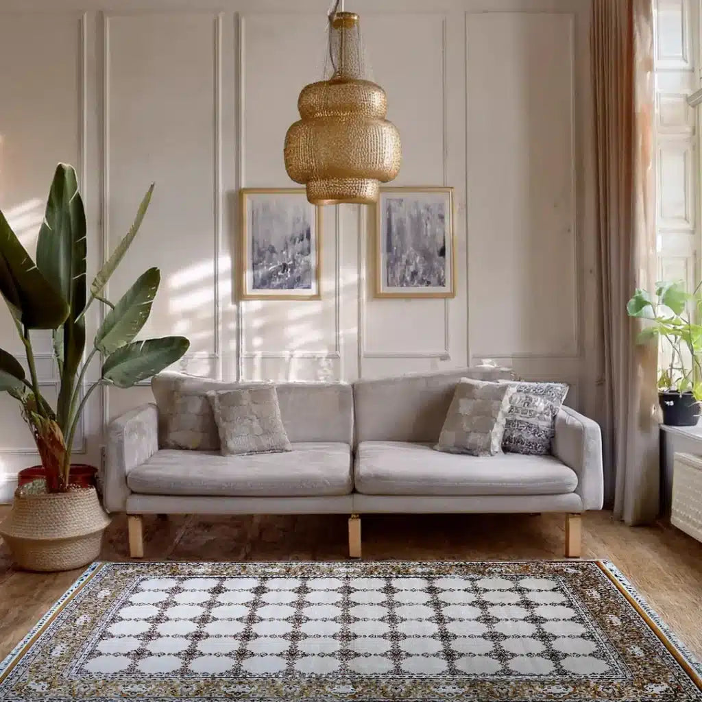 Bukhara Hardal Beige Elegance Rug