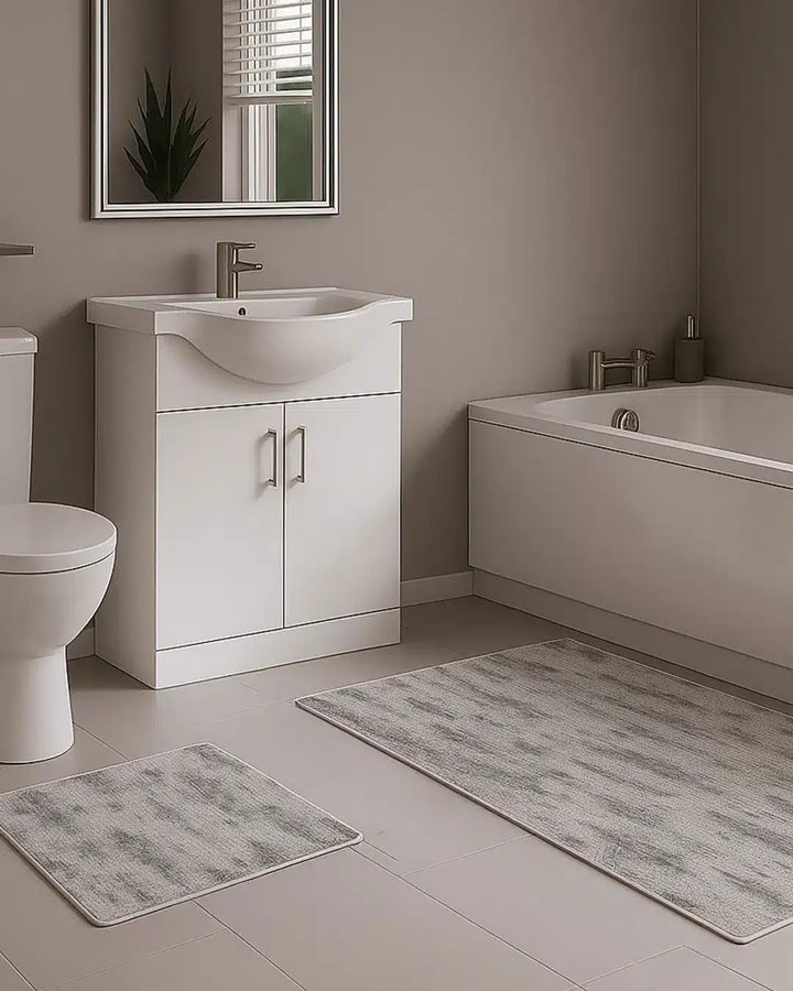 Washable Modern Textured Rug