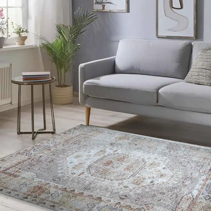 Emerald Empire Rug - A640A-ANTRASIT/BEIGE