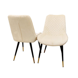 Luna Velvet Dining Chair - In multiple colours