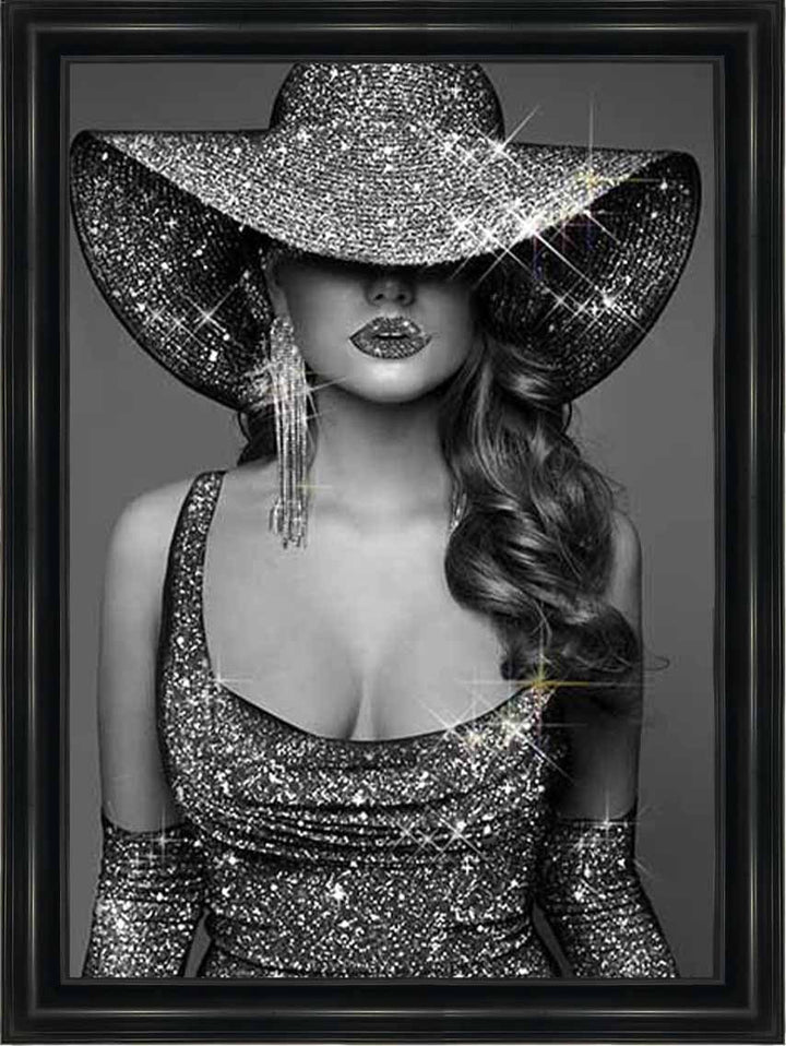 FG935 BLACK & WHITE GLAMOUR LADY |||