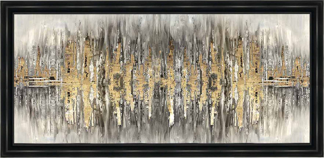 AB532-150 Gold Abstract