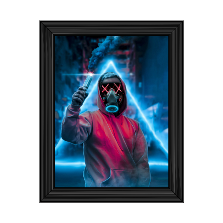 Neon Masked Man