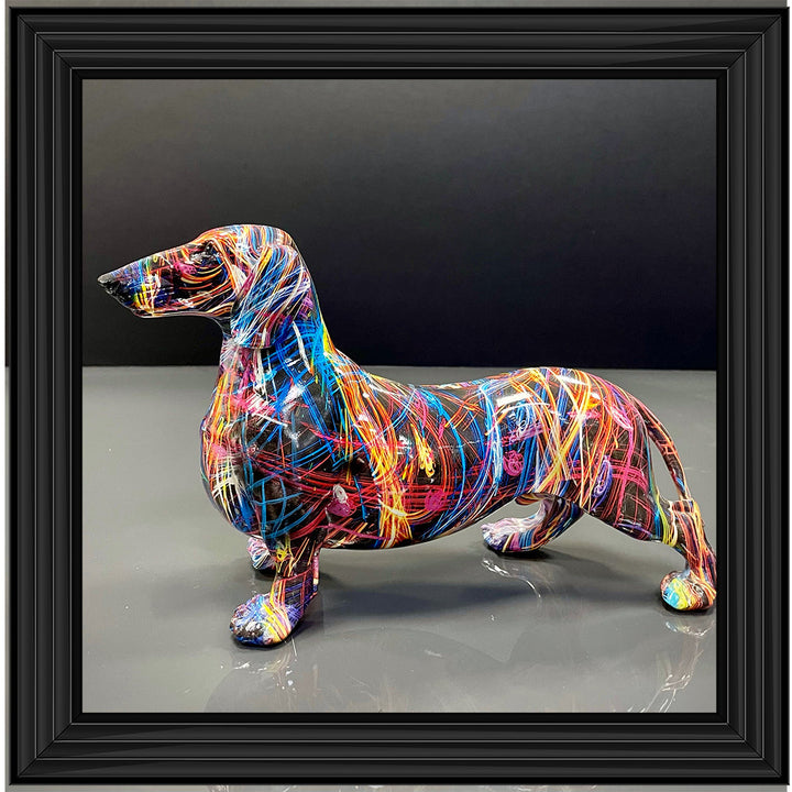 MD417 GRAFFITE DACHSHUND
