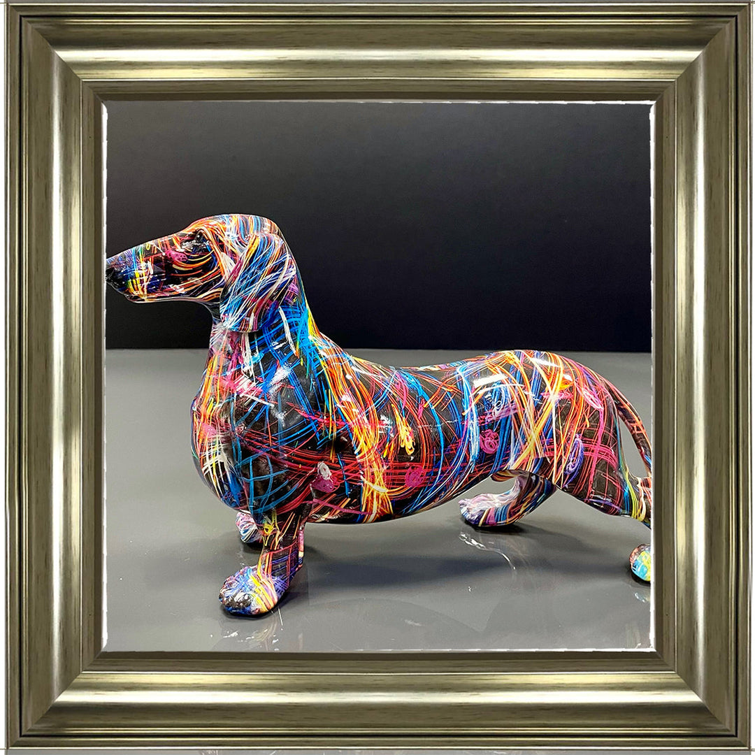MD417 GRAFFITE DACHSHUND