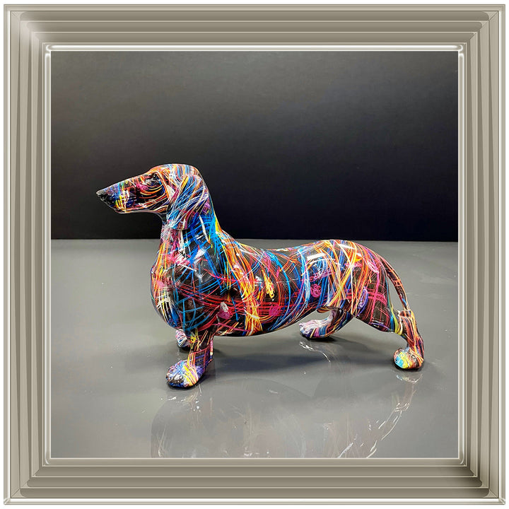 MD417 GRAFFITE DACHSHUND