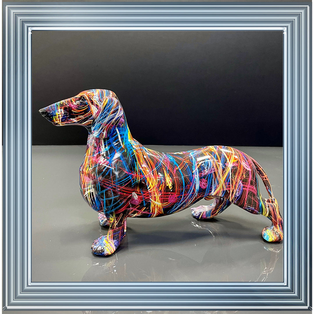 MD417 GRAFFITE DACHSHUND