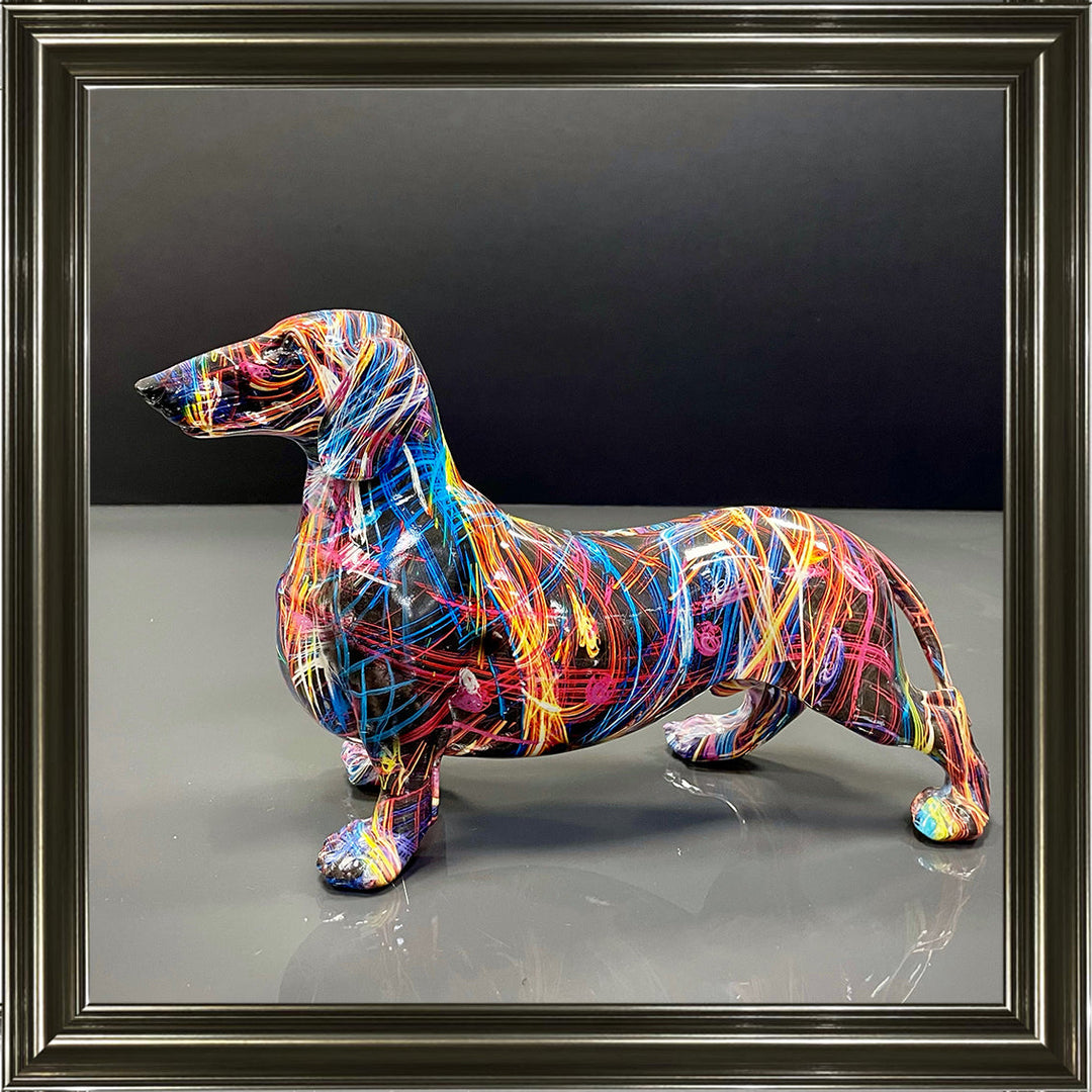 MD417 GRAFFITE DACHSHUND