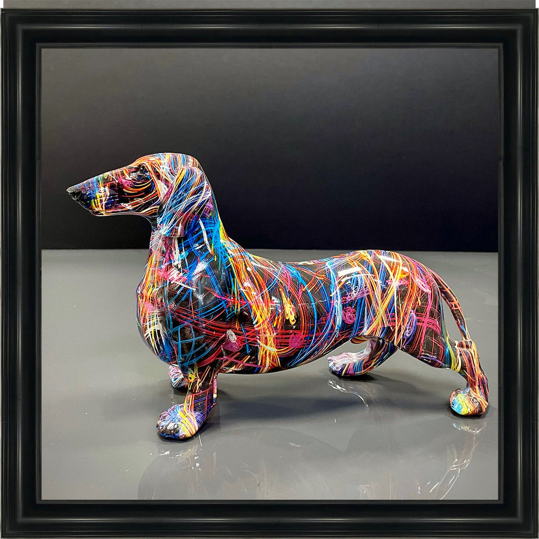 MD417 GRAFFITE DACHSHUND