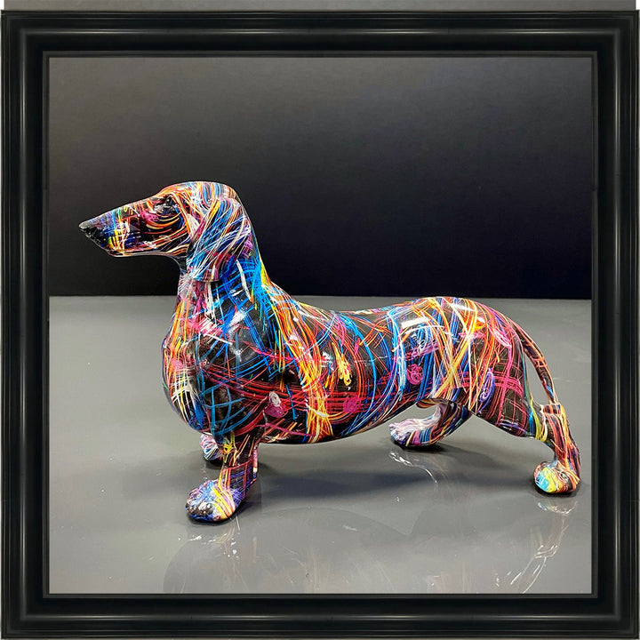 MD417 GRAFFITE DACHSHUND