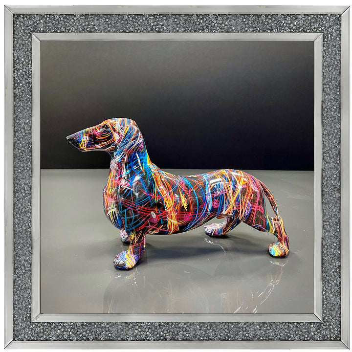 MD417 GRAFFITE DACHSHUND
