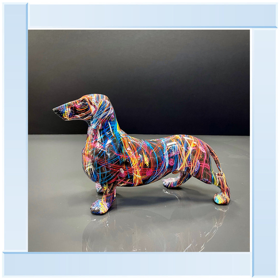 MD417 GRAFFITE DACHSHUND