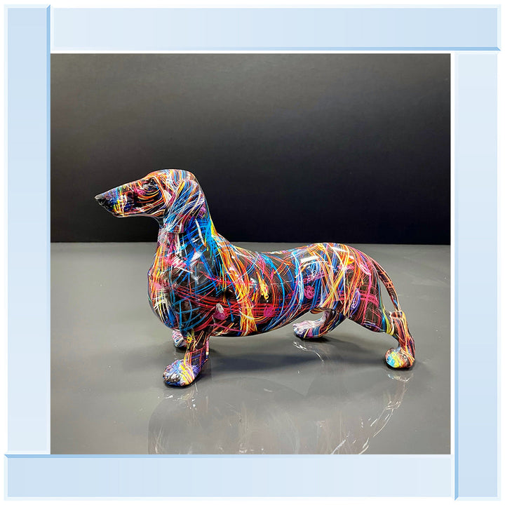 MD417 GRAFFITE DACHSHUND