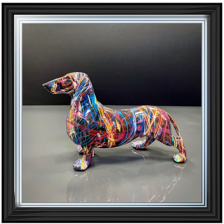 MD417 GRAFFITE DACHSHUND