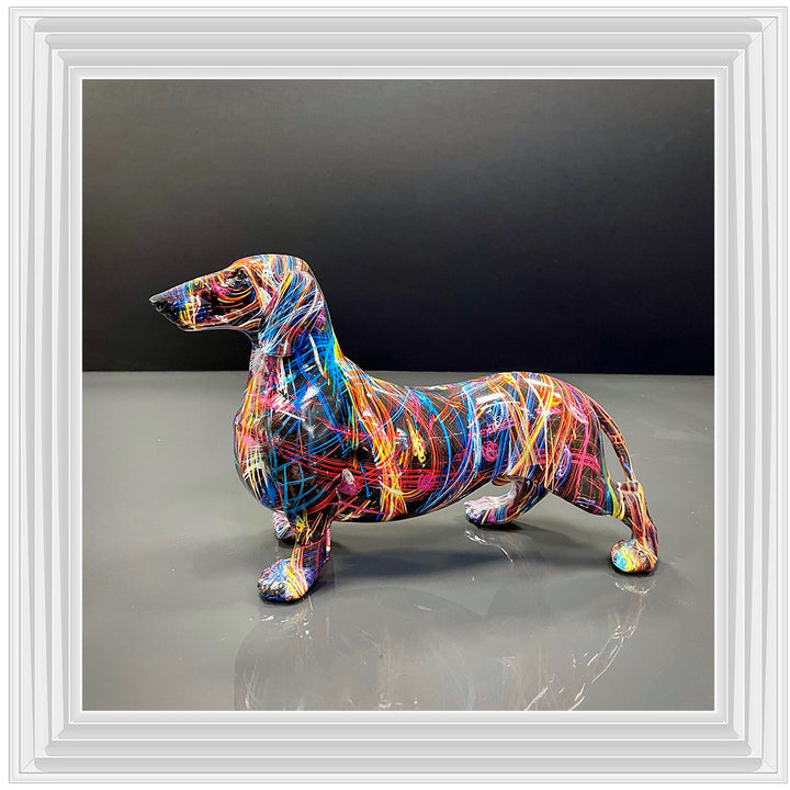 MD417 GRAFFITE DACHSHUND