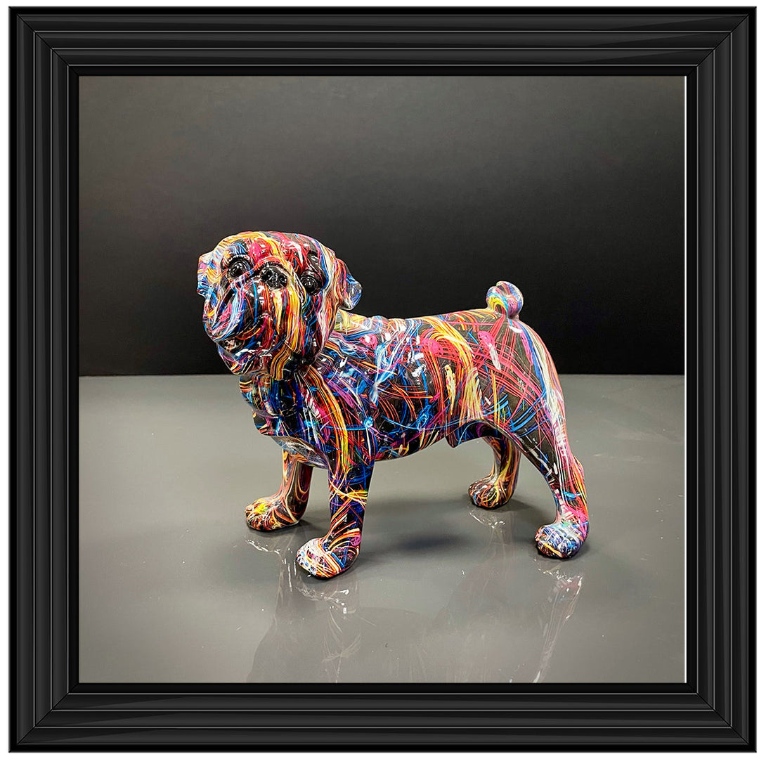 MD418 GRAFFITE BULL DOG