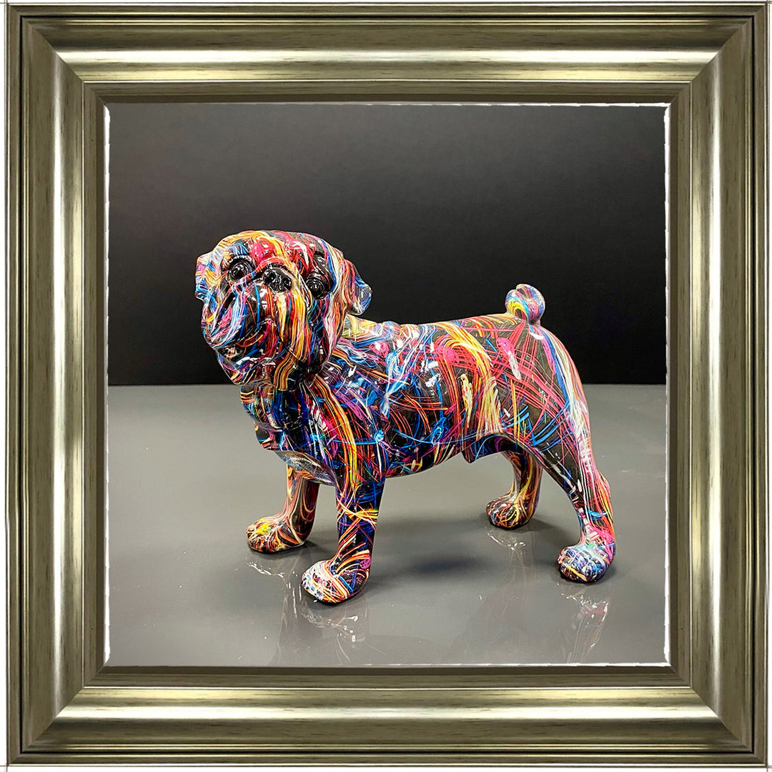 MD418 GRAFFITE BULL DOG