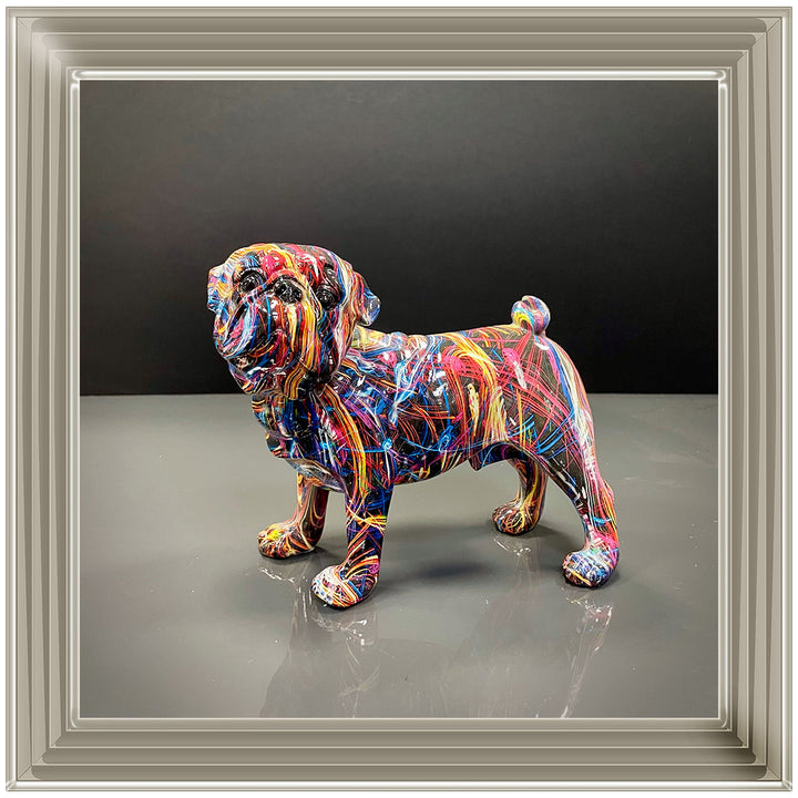 MD418 GRAFFITE BULL DOG