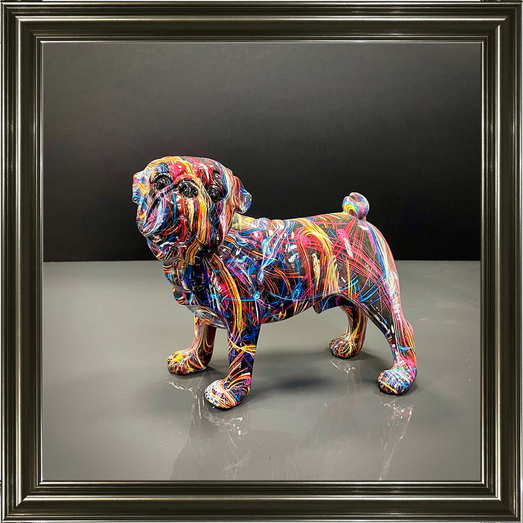 MD418 GRAFFITE BULL DOG