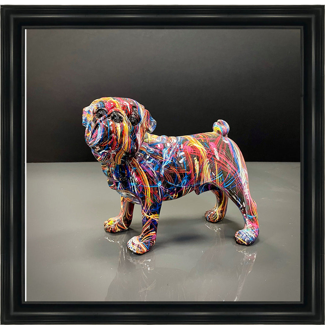 MD418 GRAFFITE BULL DOG