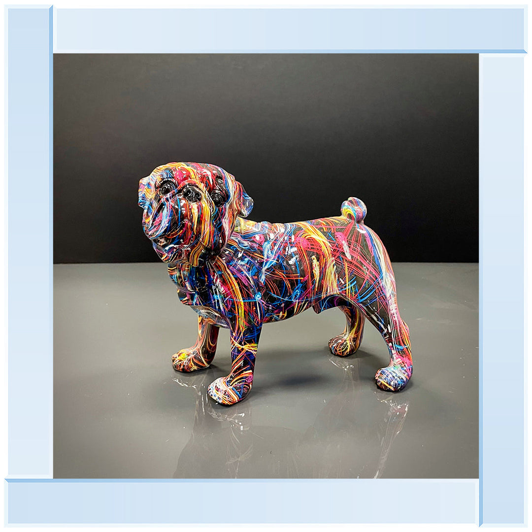 MD418 GRAFFITE BULL DOG