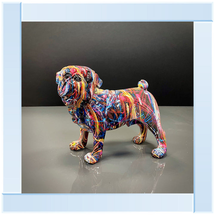 MD418 GRAFFITE BULL DOG