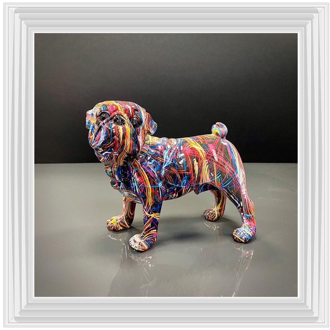 MD418 GRAFFITE BULL DOG
