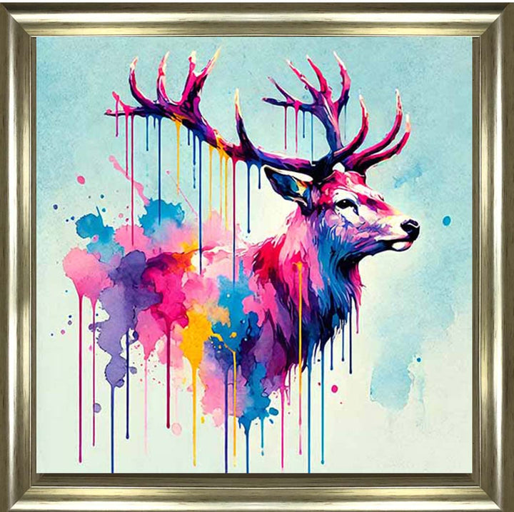 MD474 Multi Coloured Stag