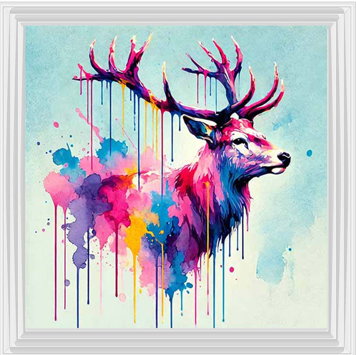 MD474 Multi Coloured Stag