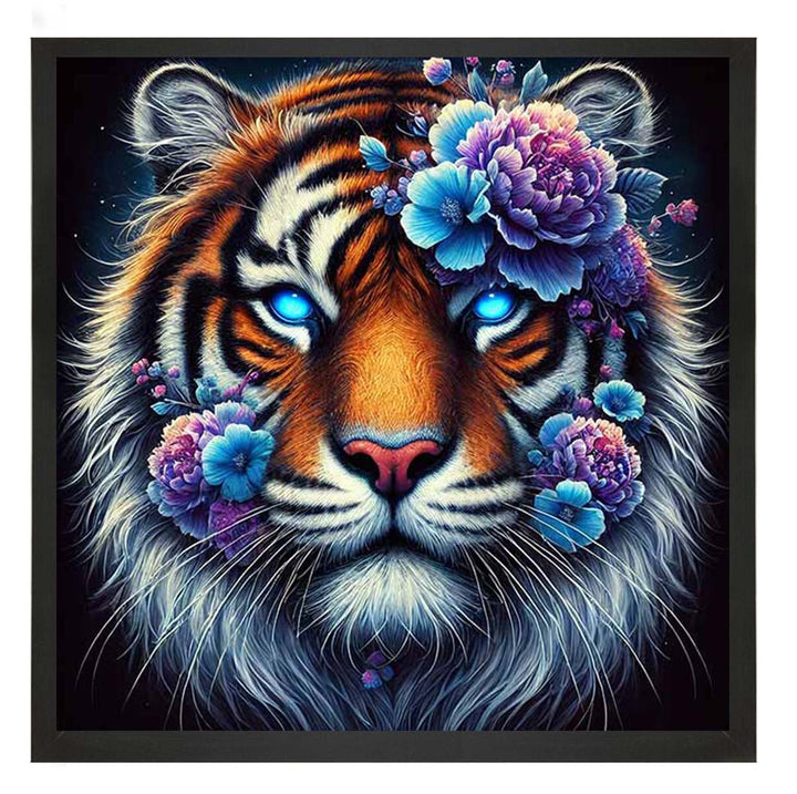 MD476 Tiger Blue Floral Head