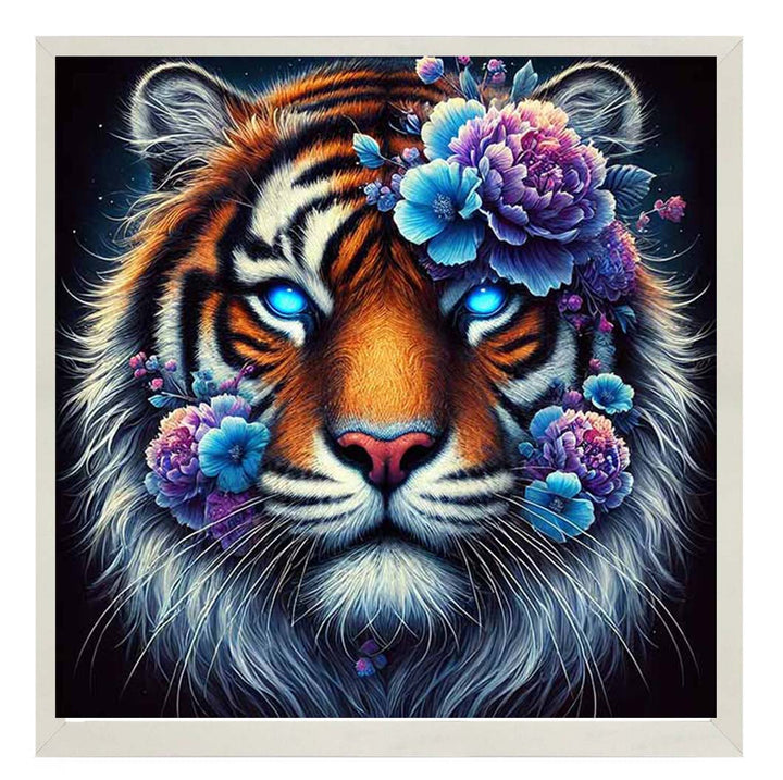 MD476 Tiger Blue Floral Head