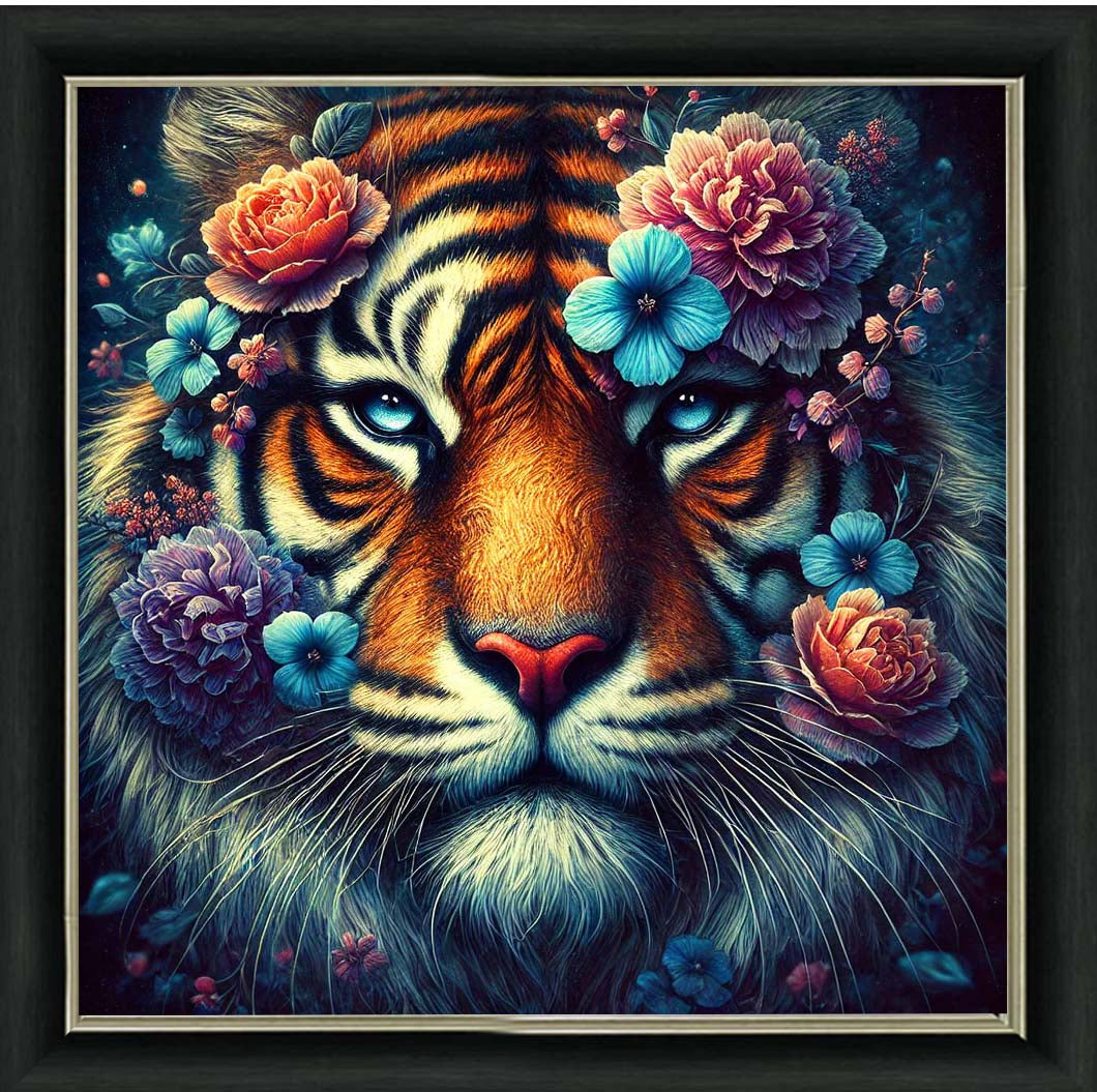 MD477 Tiger Pink Floral Head