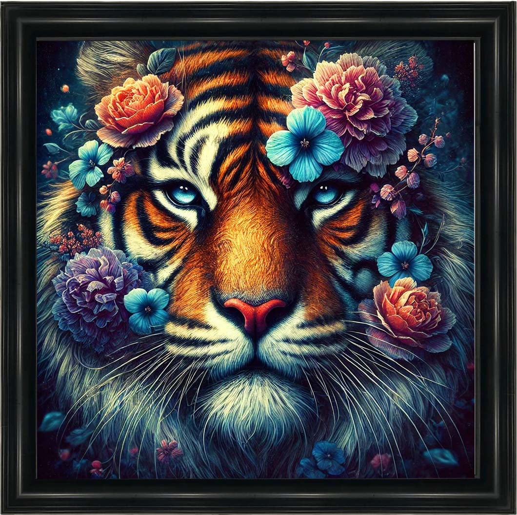 MD477 Tiger Pink Floral Head