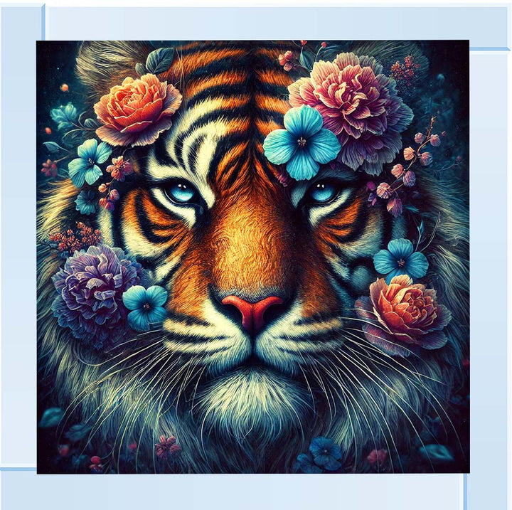 MD477 Tiger Pink Floral Head