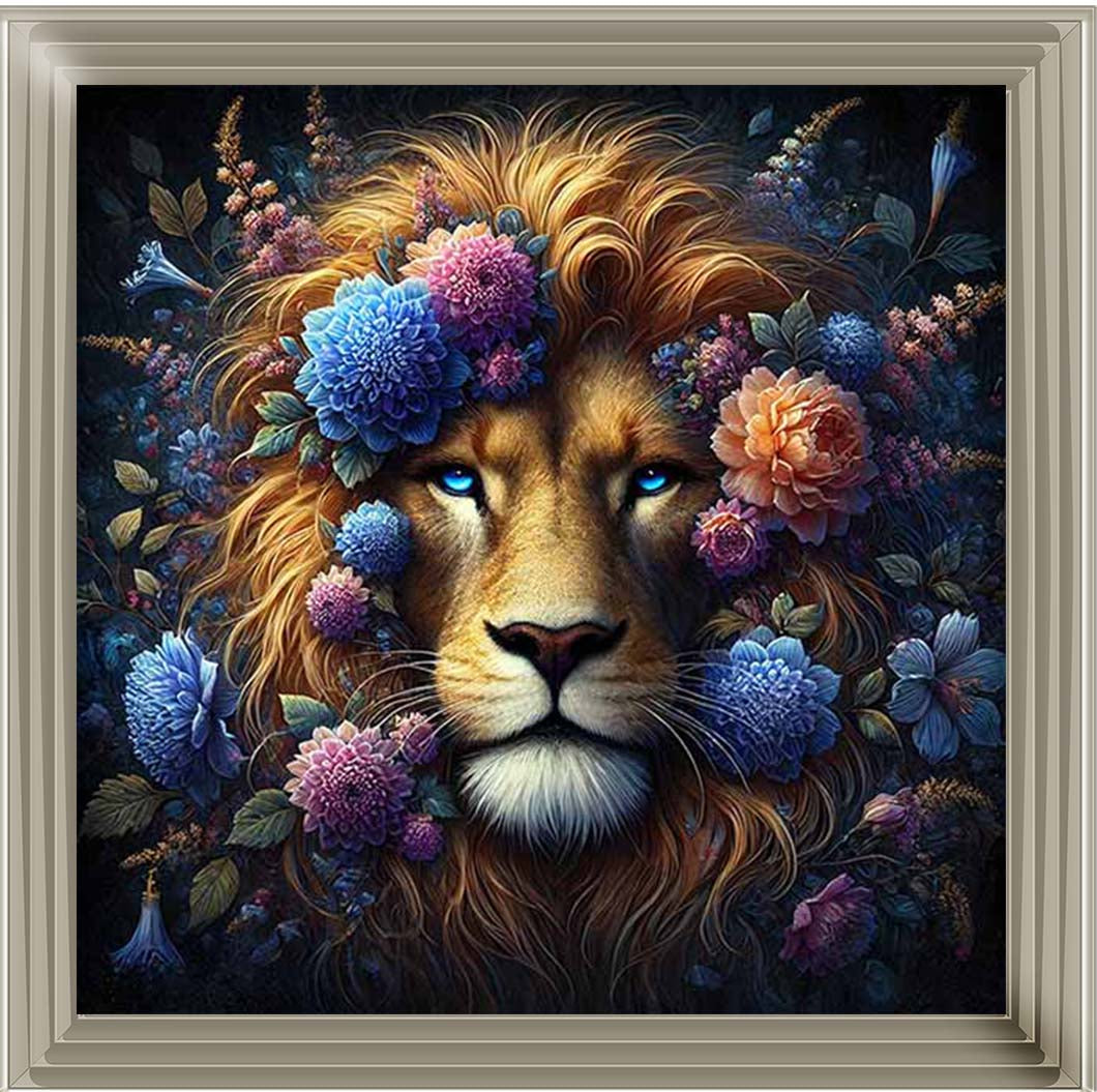 MD478 Lion Floral Head