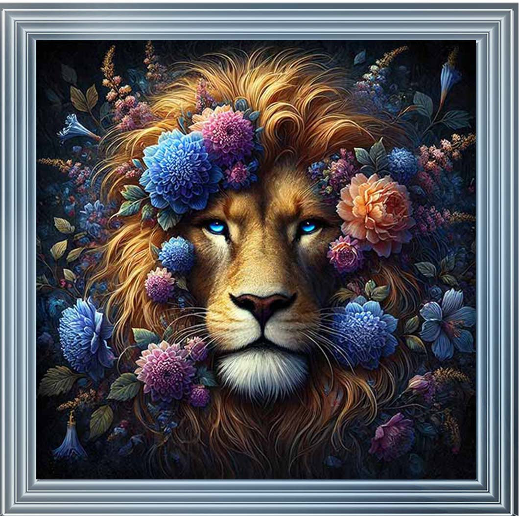 MD478 Lion Floral Head