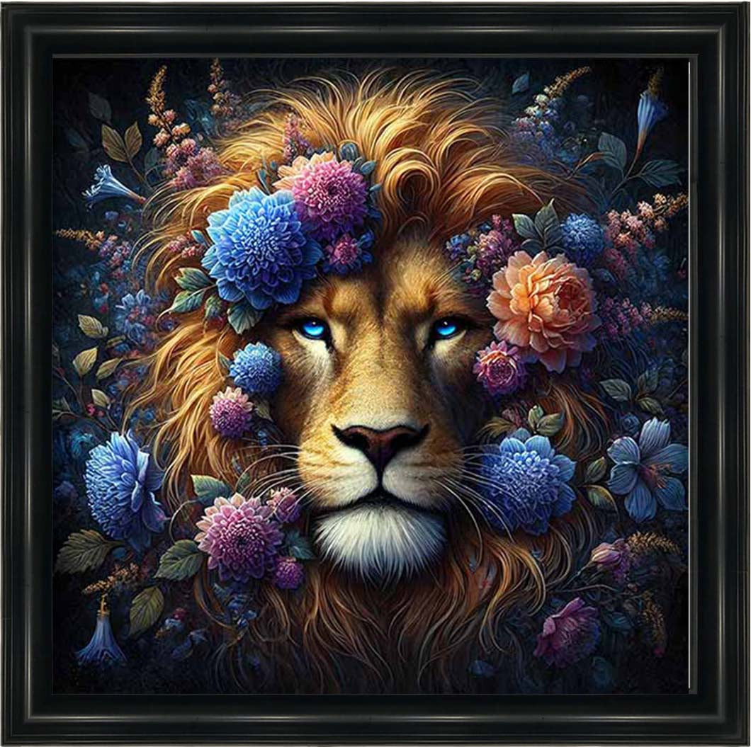 MD478 Lion Floral Head