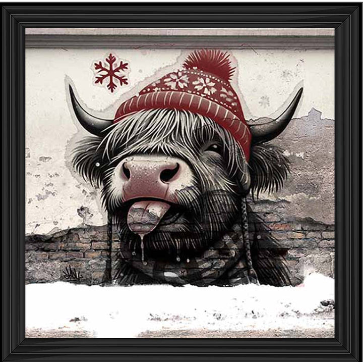 MD489 Baby Cow Winter Hat