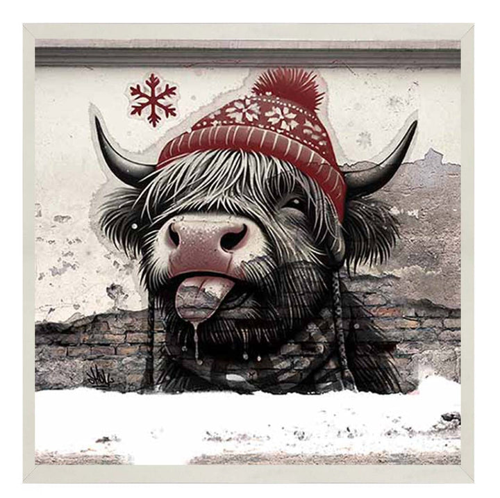 MD489 Baby Cow Winter Hat