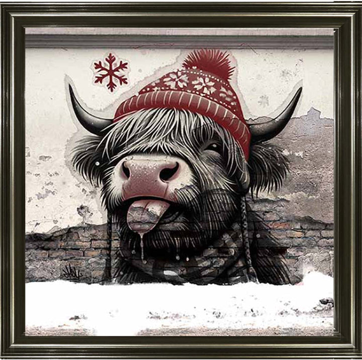 MD489 Baby Cow Winter Hat