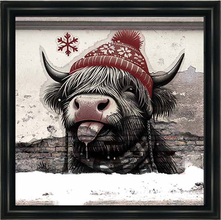 MD489 Baby Cow Winter Hat