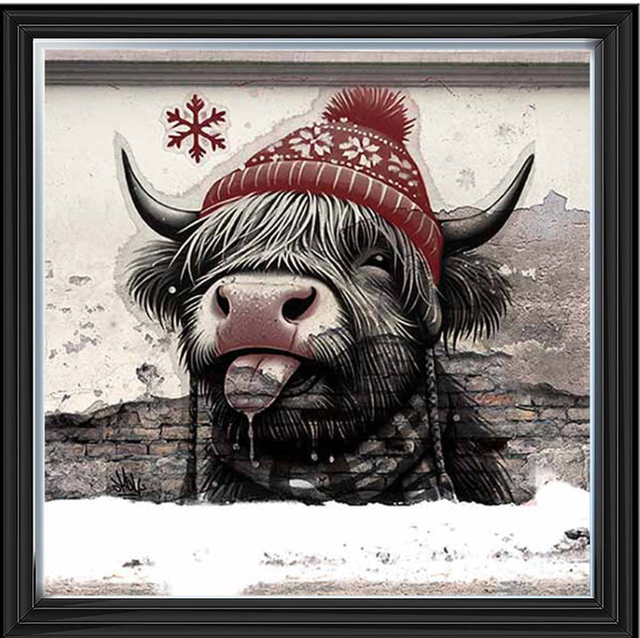 MD489 Baby Cow Winter Hat