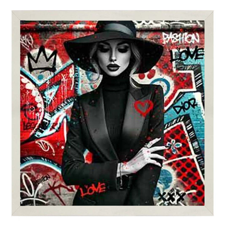 MD539-C Lady With Hat Coloured