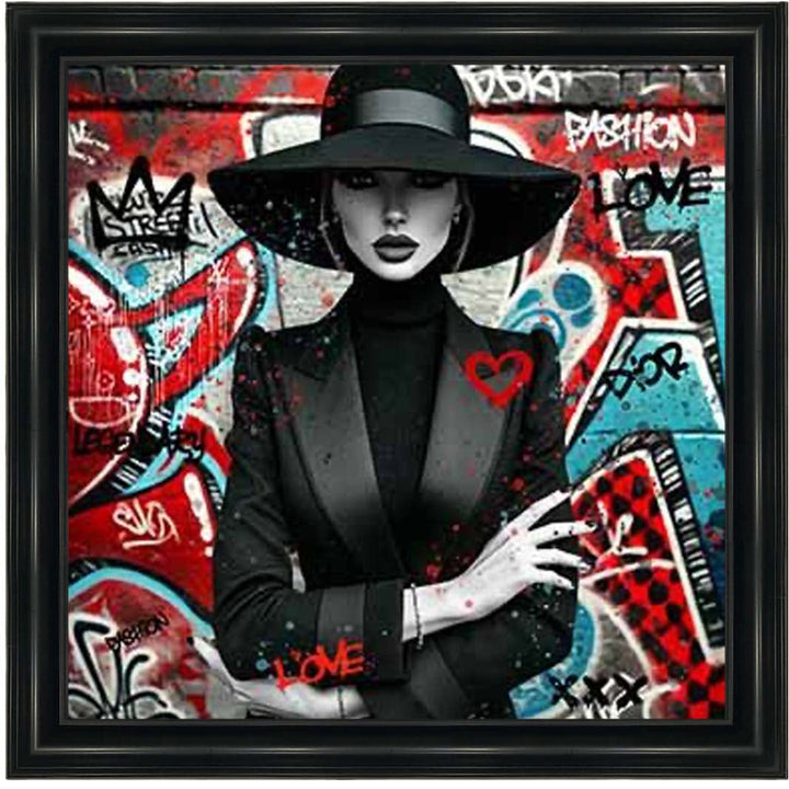 MD540-C Lady With Hat Coloured ||