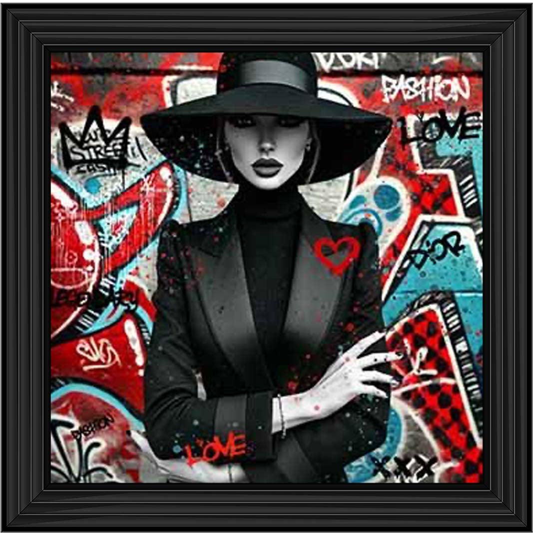 MD540-C Lady With Hat Coloured ||