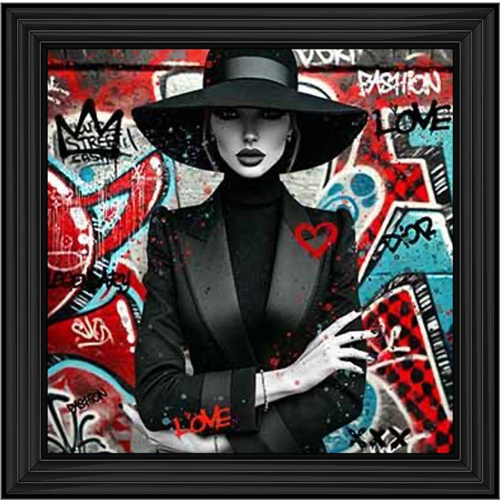 MD540-C Lady With Hat Coloured ||