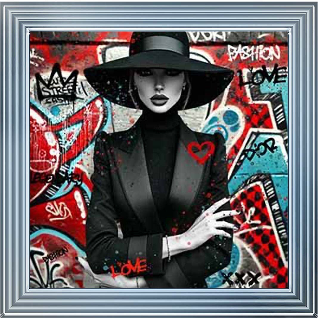 MD540-C Lady With Hat Coloured ||