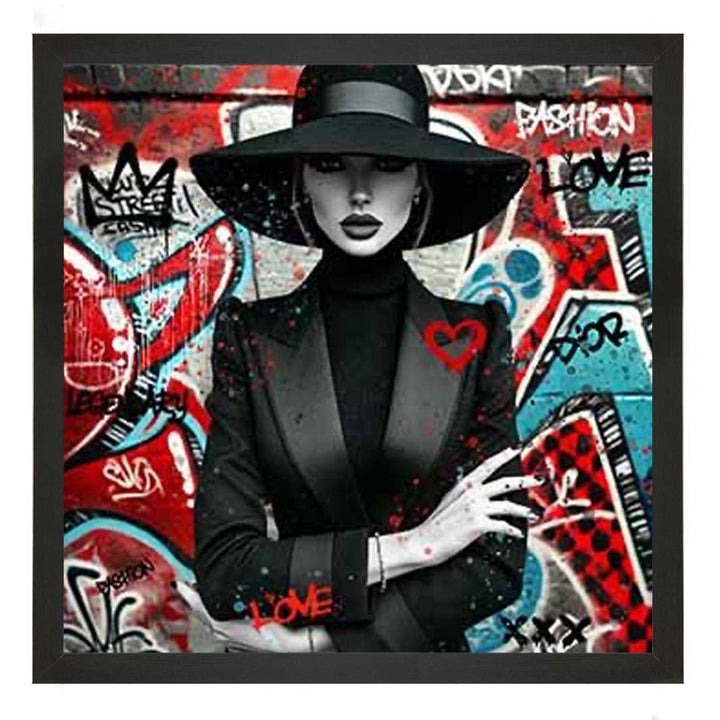 MD540-C Lady With Hat Coloured ||