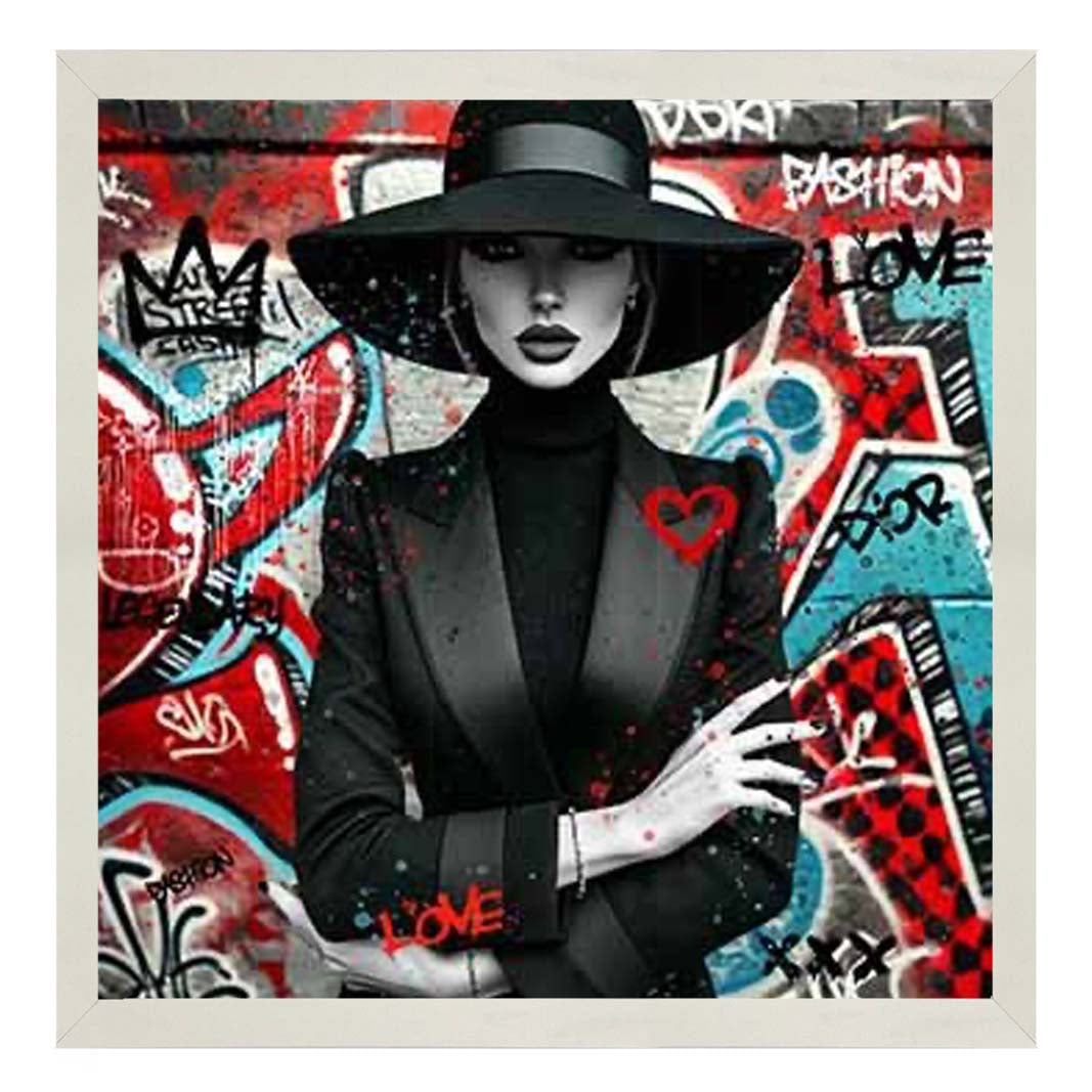 MD540-C Lady With Hat Coloured ||