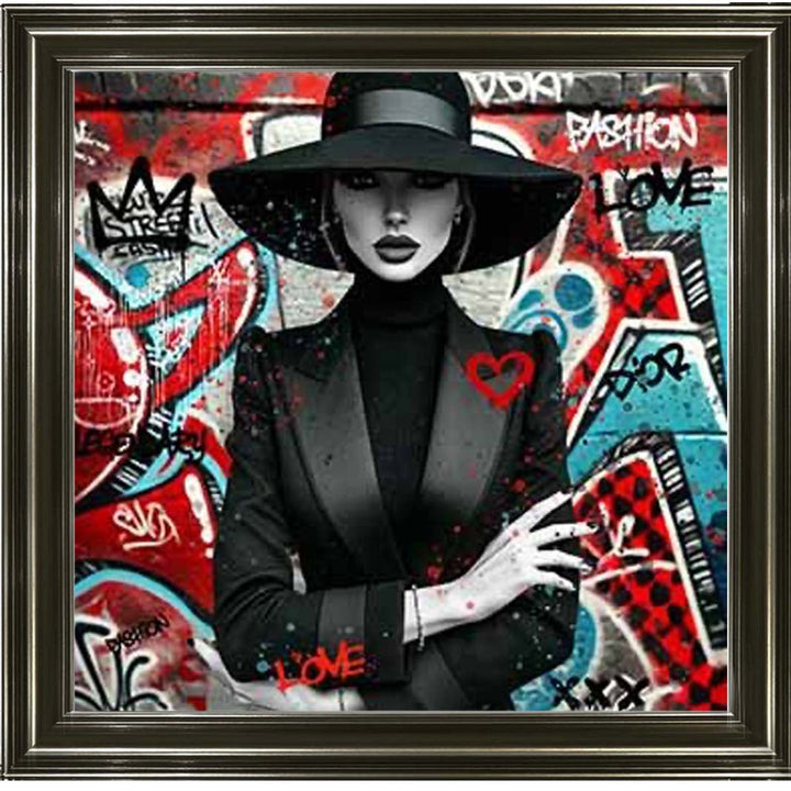 MD540-C Lady With Hat Coloured ||